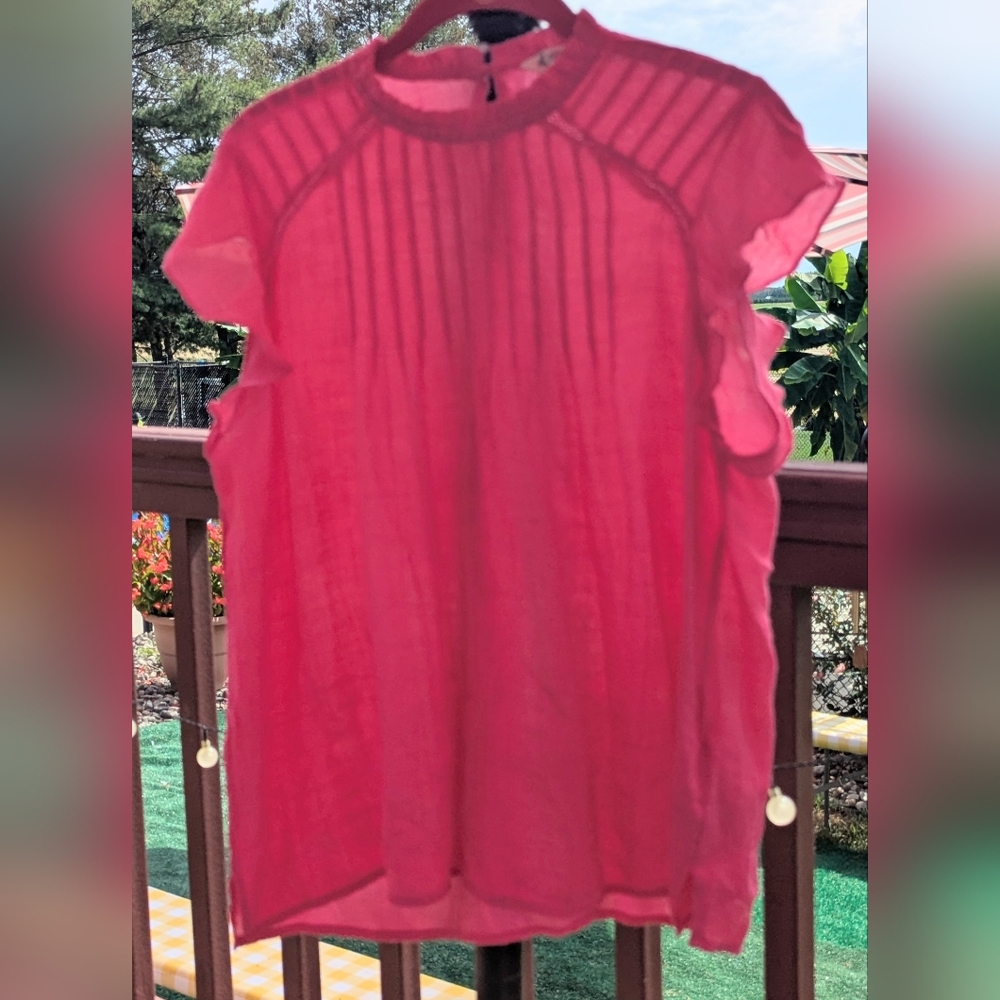 Nanette Lepore Pink Blouse